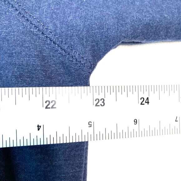 Wildfox Size Small Navy Blue GOOD VIBES Pullover Sweatshirt Loungewear - Picture 10 of 10